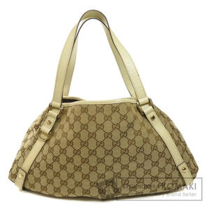 Gucci GG Canvas Abbey shoulder bag Beige Brown